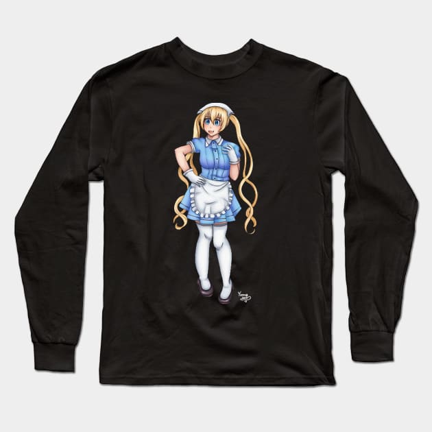 Kaho Hinata Long Sleeve T-Shirt by PeiperAylen94